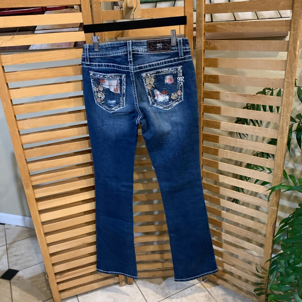 New Miss Me Chloe boot cut jeans 34 inseam - Picture 2 of 3